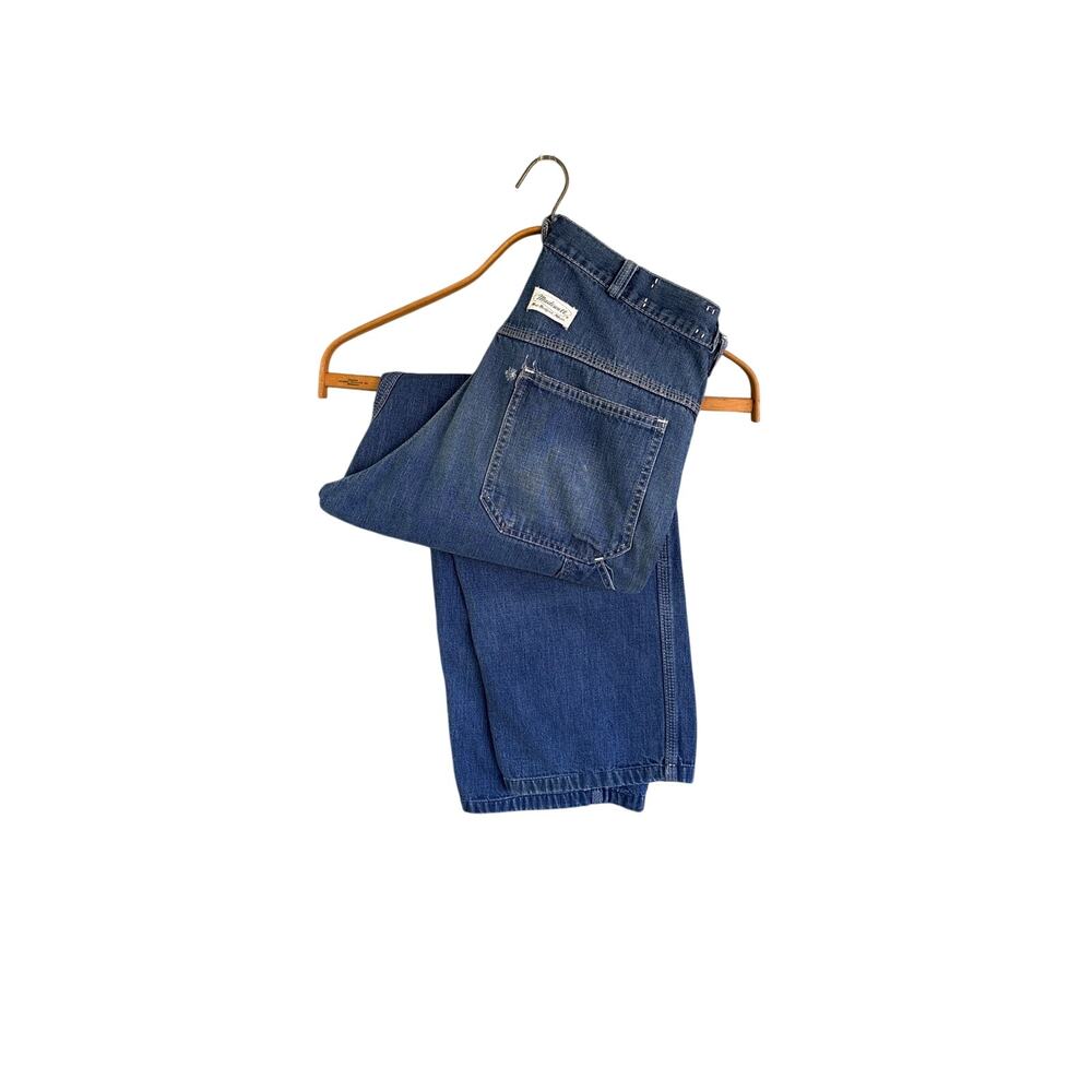 Vintage Madewell Carpenter Jeans USA Talon 42 Utility Workwear Denim 32x27